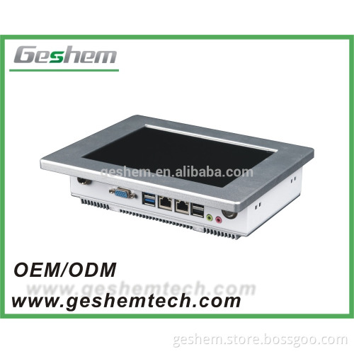 8 inch industrial touch screen pc type all in one pc with intel core i3/i5/i7 processor